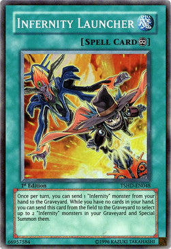 Ewig Infernale Startrampe TSHD-048 Super Rare Excellent Deutsch 1. Auflage