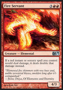 Diener des Feuers M11-137 Uncommon Excellent Englisch