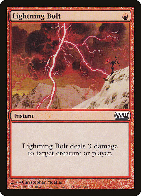 Lightning Bolt M11-149 Common Excellent Englisch