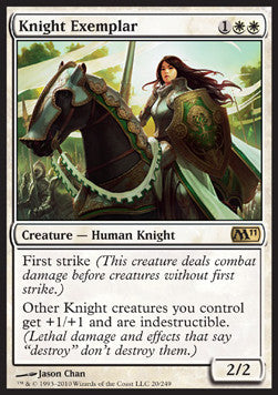 Knight Exemplar M11-20 Rare Good Englisch