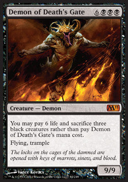 Demon of Death's Gate M11-92 Mythic Played Spanisch