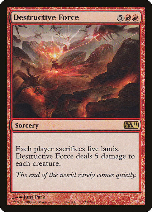 Destruktive Kraft M11-133 Rare Good Englisch Foil
