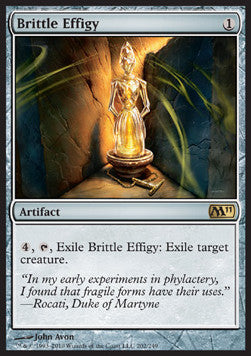 Brüchiges Bildnis M11-202 Rare Light Played Deutsch Foil