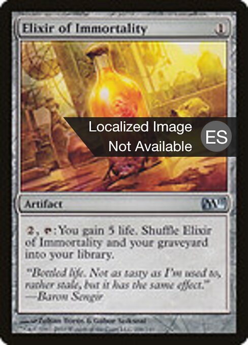 Elixir of Immortality M11-206 Uncommon Good Spanisch