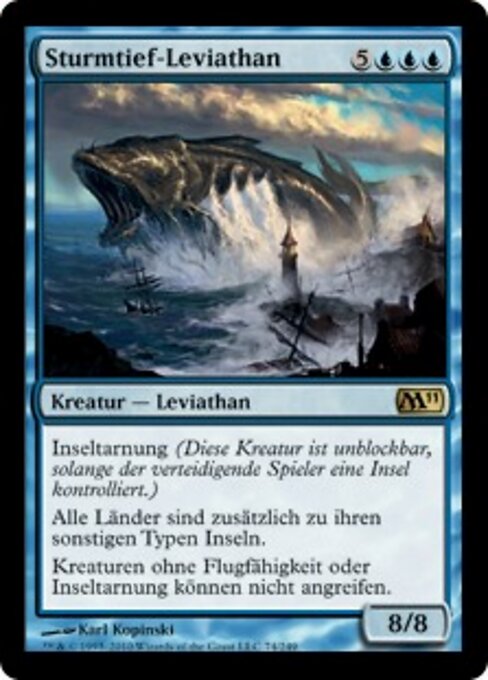 Sturmtief-Leviathan M11-74 Rare Good Deutsch