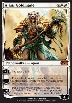 Ajani Goldmähne M11-1 Mythic Excellent Englisch