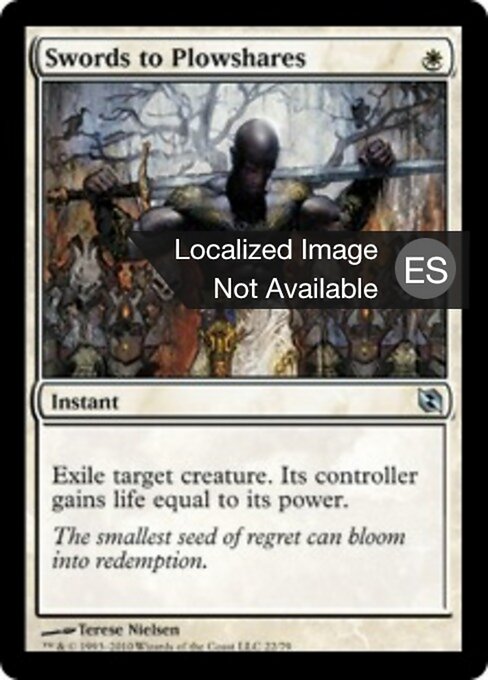 Swords to Plowshares DDF-22 Uncommon Good Spanisch