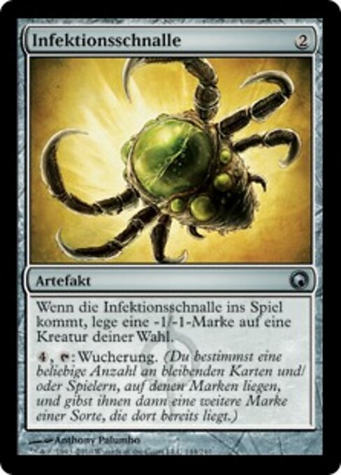 Infektionsschnalle SOM-144 Uncommon Light Played Deutsch