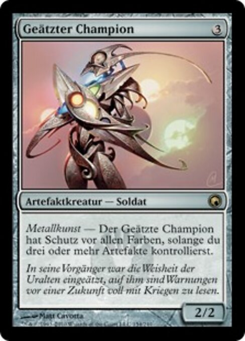 Geätzter Champion SOM-154 Rare Good Deutsch