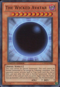 Der Avatar des Bösen CT07-023 Super Rare Light Played Deutsch