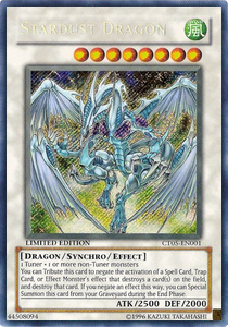 Sternenstaubdrache CT05-001 Secret Rare Light Played Deutsch