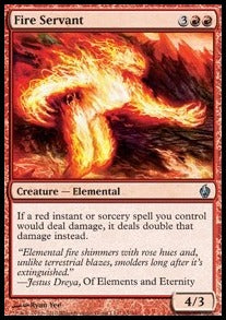 Diener des Feuers PD2-15 Uncommon Excellent Englisch Foil