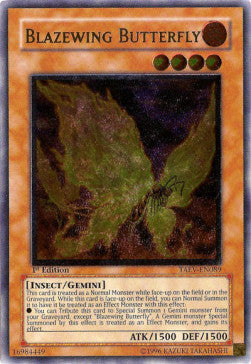 Glutflügel-Schmetterling TAEV-DE089 Ultimate Rare Good Deutsch 1. Auflage