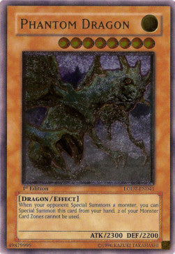 Phantomdrache (V.2) LODT-041 Ultimate Rare Excellent Deutsch