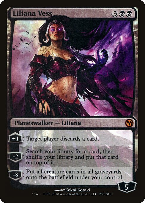 Liliana Vess DPP-PS3 2010 Mythic Excellent Englisch Foil