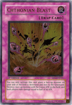 Chthonian Explosion (V.2) EEN-050 Ultimate Rare Poor Deutsch 1. Auflage