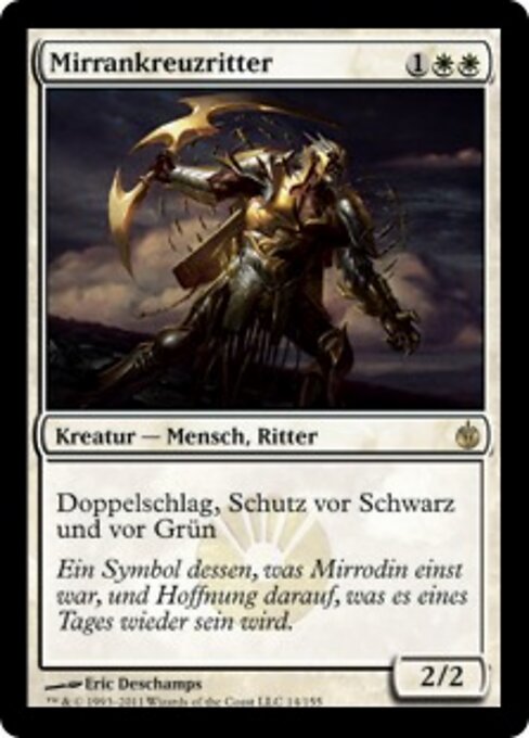 Mirrankreuzritter MBS-14 Rare Excellent Deutsch