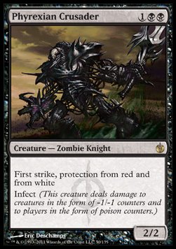 Phyrexian Crusader MBS-50 Rare Excellent Englisch