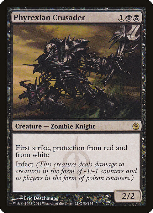 Phyrexian Crusader MBS-50 Rare Excellent Englisch