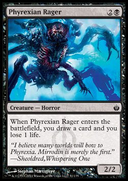 Phyrexian Rager MBS-51 Common Excellent Englisch Foil
