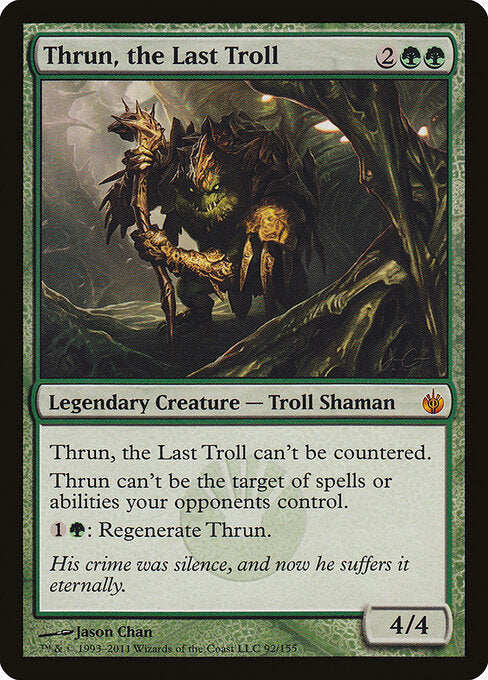 Thrun, the Last Troll MBS-92 Mythic Excellent Englisch