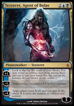 Tezzeret, Bolas' Agent MBS-97 Mythic Light Played Englisch