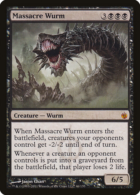 Massacre Wurm MBS-46 Mythic Good Englisch