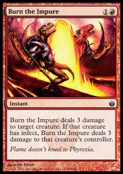Burn the Impure MBS-59 Common Excellent Englisch Foil
