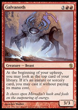 Galvanoth MBS-62 Rare Excellent Deutsch Foil