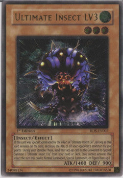 Ultimate Insect LV3 RDS-007 Ultimate Rare Excellent Englisch 1. Auflage