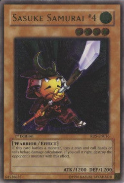 Sasuke Samurai #4 RDS-DE016 Ultimate Rare Good Deutsch 1. Auflage