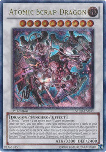 Atomarer Schrottdrache (V.2) STOR-043 Ultimate Rare Excellent Deutsch