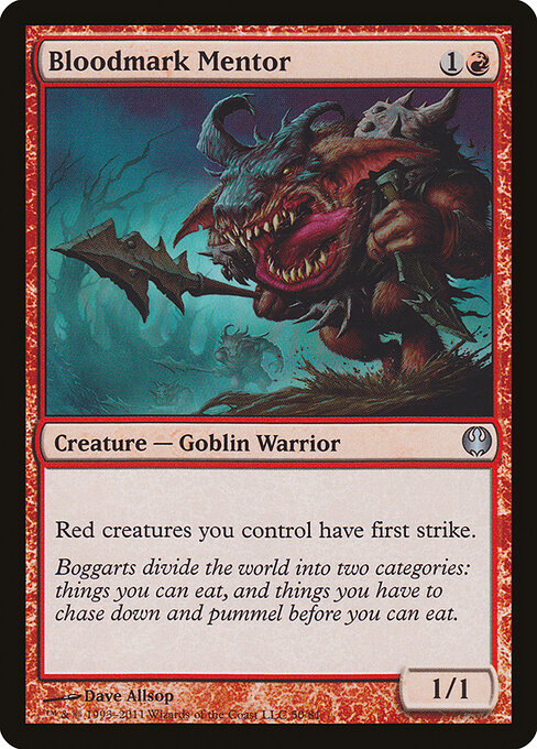 Bloodmark Mentor DDG-50 Uncommon Excellent Englisch