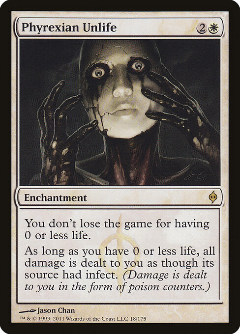 Phyrexian Unlife NPH-18 Rare Good Englisch