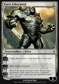 Karn der Befreite NPH-1 Mythic Light Played Englisch