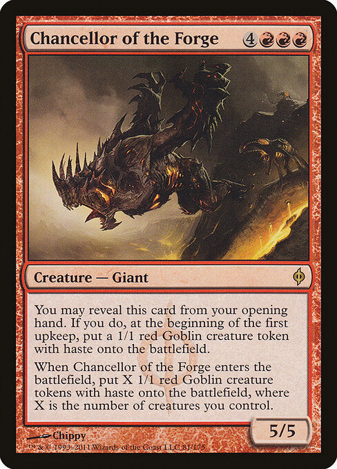 Chancellor of the Forge NPH-81 Rare Excellent Englisch