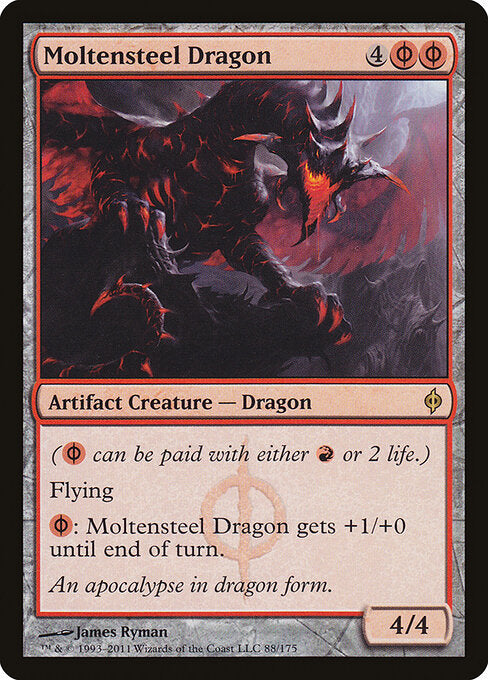 Schmelzstahl-Drache NPH-88 Rare Good Englisch
