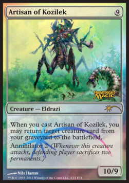 Kozileks Handwerker FNM- Rare Near Mint Englisch Foil