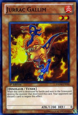 Jurassier-Gallim HA04-016 Super Rare Excellent Deutsch 1. Auflage