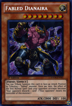 Sagenhafter Dianaira HA04-DE043 Secret Rare Good Deutsch