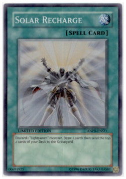 Solarwiederaufladung ANPR-SE1 Super Rare Light Played Deutsch