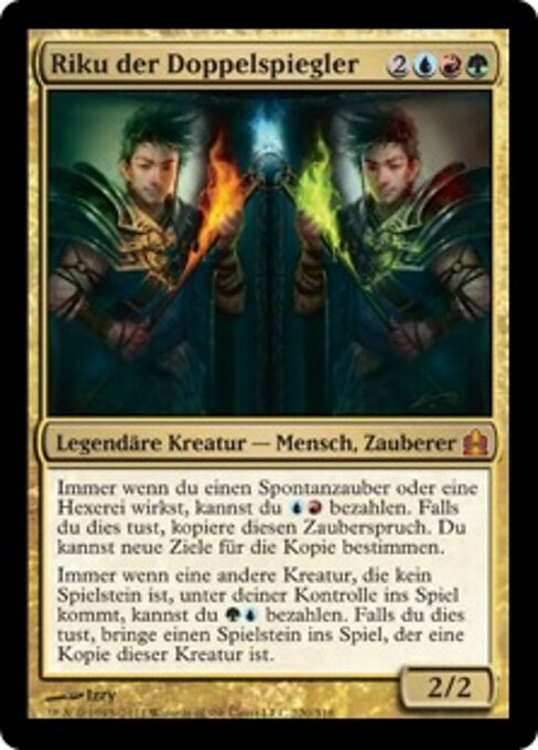 Riku der Doppelspiegler (V.1) CMD-220 Mythic Excellent Deutsch