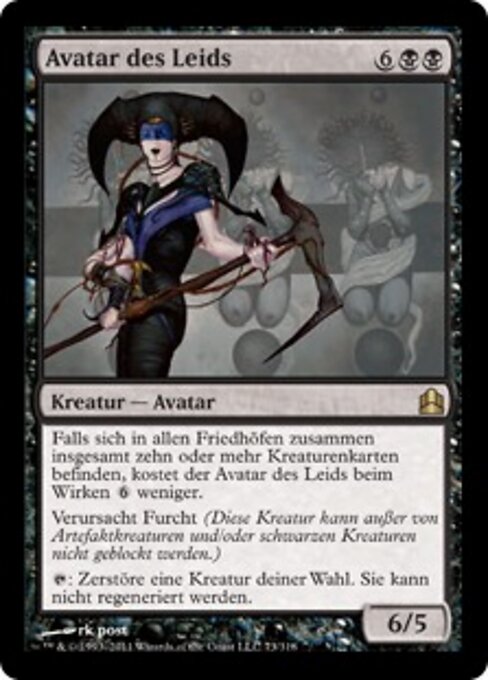 Avatar des Leids CMD-73 Rare Good Deutsch