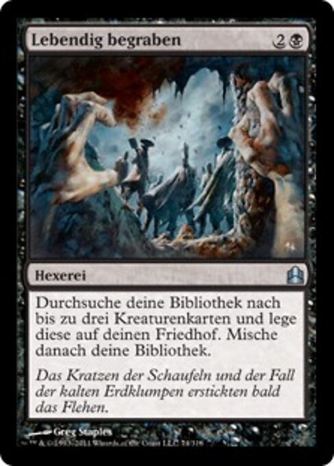 Lebendig begraben CMD-74 Uncommon Good Deutsch