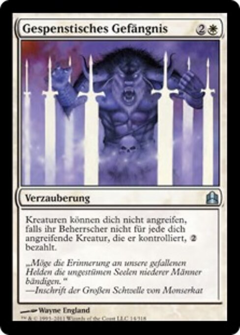 Gespenstisches Gefängnis CMD-14 Uncommon Excellent Deutsch