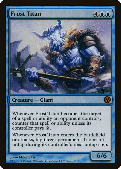 Frost-Titan DPP- Mythic Good Deutsch Foil