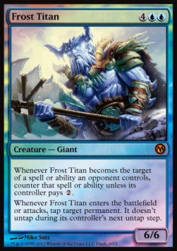 Frost Titan DPP- Mythic Excellent Englisch Foil