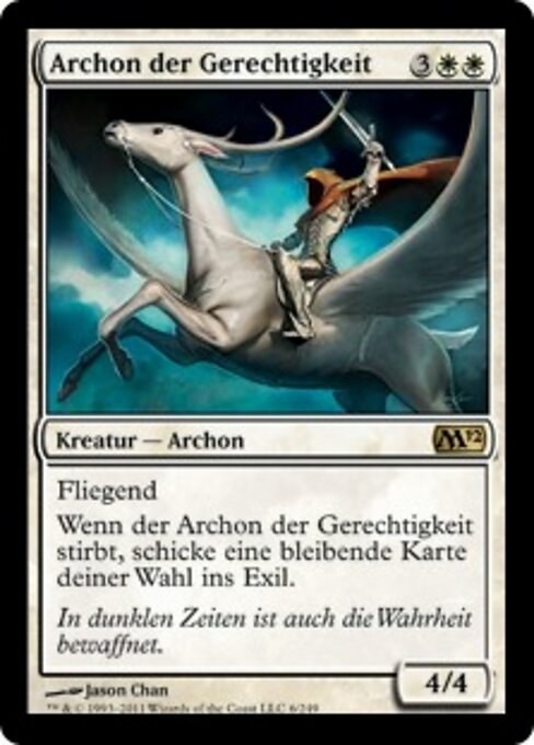 Archon der Gerechtigkeit M12-6 Rare Good Deutsch