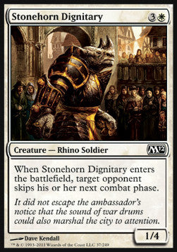 Stonehorn Dignitary M12-37 Common Excellent Englisch