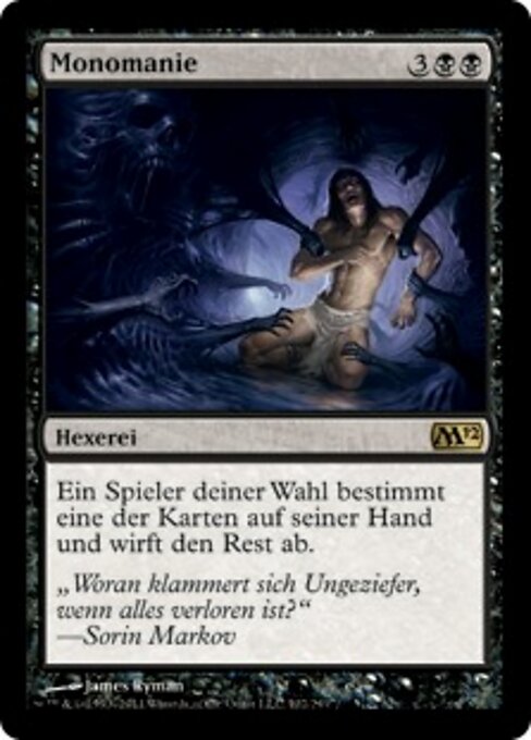 Monomanie M12-102 Rare Excellent Deutsch